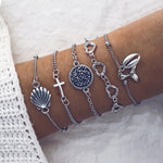 Marble Charm Mixed Bracelets for Women - Beautift