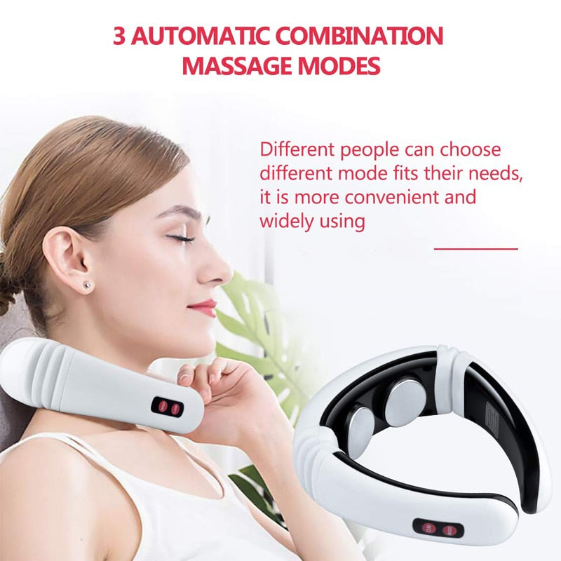 Electric Pulse Back and Neck Massager - Beautift