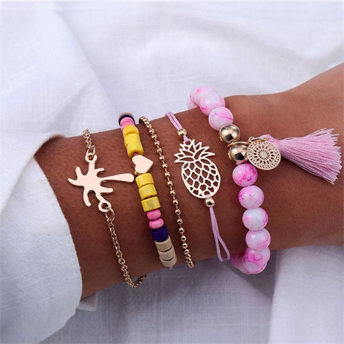 Bohemian Shell Retro Bracelet Set - Beautift
