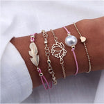 Bohemian Shell Retro Bracelet Set - Beautift