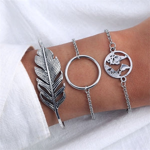Bohemian Shell Retro Bracelet Set - Beautift