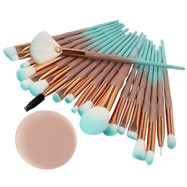 Diamond Makeup Brushes Kit - Beautift