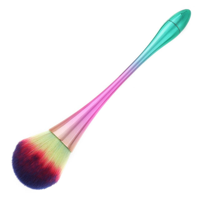 Large Soft Multicolor Make-Up Brush - Beautift