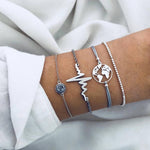Marble Charm Mixed Bracelets for Women - Beautift