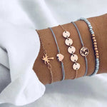 Marble Charm Mixed Bracelets for Women - Beautift