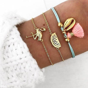 Marble Charm Mixed Bracelets for Women - Beautift