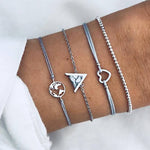 Marble Charm Mixed Bracelets for Women - Beautift