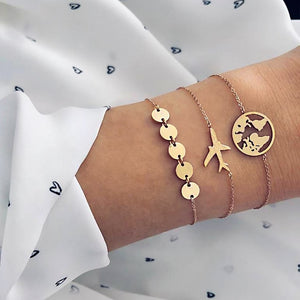 Marble Charm Mixed Bracelets for Women - Beautift