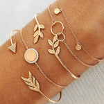 Marble Charm Mixed Bracelets for Women - Beautift