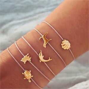 Marble Charm Mixed Bracelets for Women - Beautift