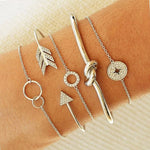 Marble Charm Mixed Bracelets for Women - Beautift