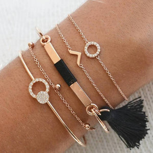 Marble Charm Mixed Bracelets for Women - Beautift