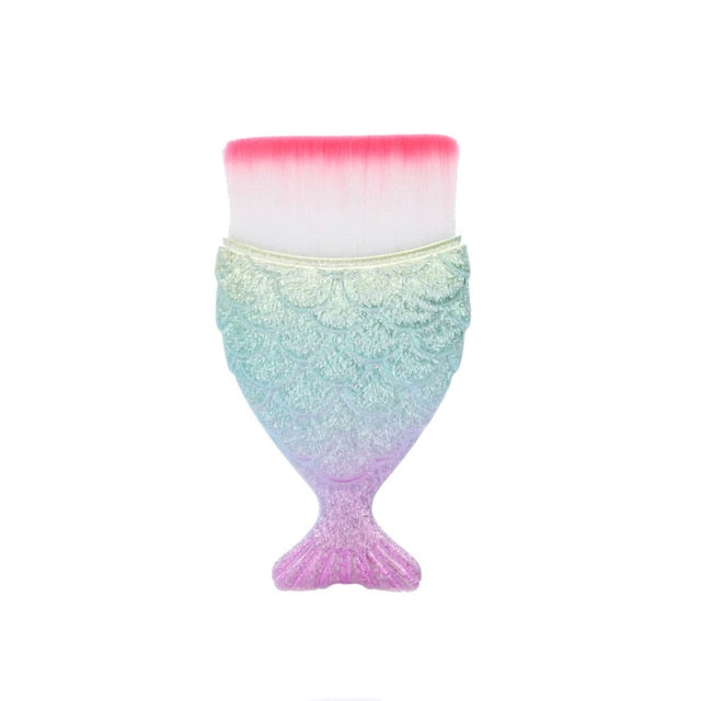 Professional Mermaid Shape Makeup Brush - Beautift