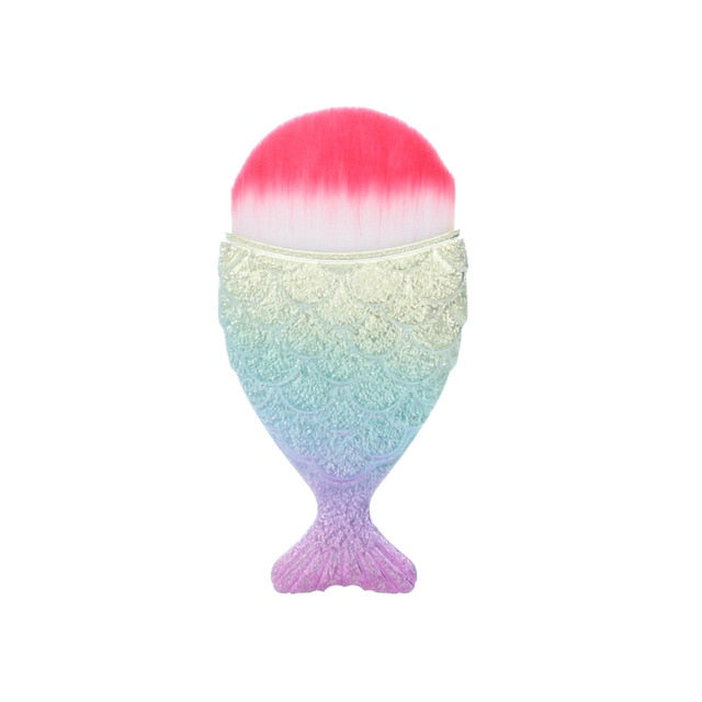 Professional Mermaid Shape Makeup Brush - Beautift